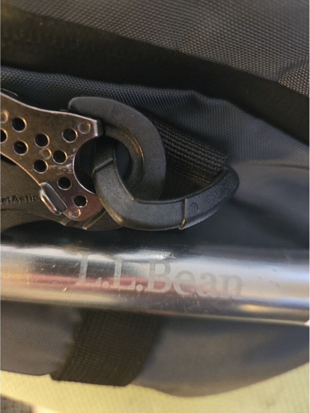 L.L. Bean x IDEXX Laboratories Tactical Black Gear Duffle Bag - Picture 4 of 6